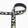 Reflective woven tape Dog leash [20 mm]  – black,  thumbnail number 2
