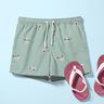 Cotton Jersey Sloths – pale mint,  thumbnail number 6
