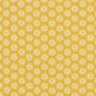 Cotton jersey shiny flowers – curry yellow,  thumbnail number 1