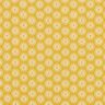 Cotton jersey shiny flowers – curry yellow,  thumbnail number 1