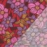 LENZING™ EcoVero™ viscose fabric Flowers | Poppy Fabrics – merlot/apricot,  thumbnail number 4