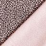 Cotton Jersey Mini Leopard Print – light pink/black,  thumbnail number 4