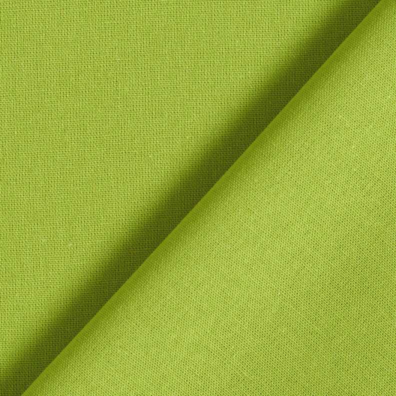 Cotton Cretonne Plain – apple green,  image number 3