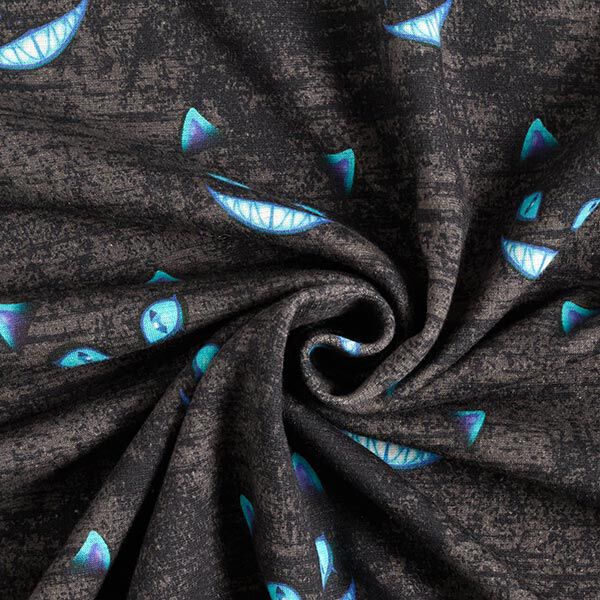 Alpine Fleece Cheshire Cat Mottled – black/blue,  image number 4