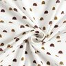 Muslin small rainbows, smooth – ivory/curry yellow,  thumbnail number 4
