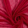 Metallic pinstripe chiffon dobby – berry/metallic silver,  thumbnail number 3