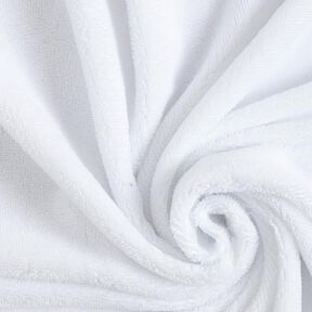 Cosy Towelling Bamboo Plain – white, 