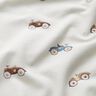 GOTS Cotton Jersey Retro toy cars Digital Print – ivory,  thumbnail number 2