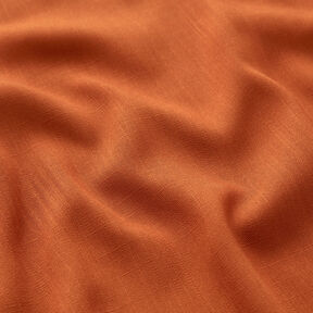 Linen look viscose fabric – copper, 