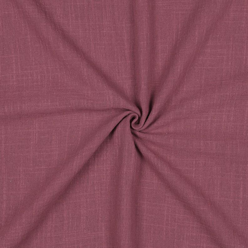 Cotton Linen look plain – hollyhock, image number 1