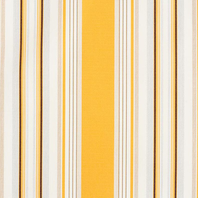 awning fabric melange stripes – yellow/light grey,  image number 1