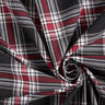 Tartan Cotton Flannel – black/dark red,  thumbnail number 3