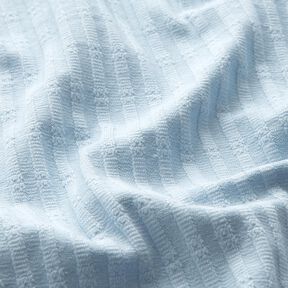 Ribbed Jersey single knitting pattern – baby blue, 