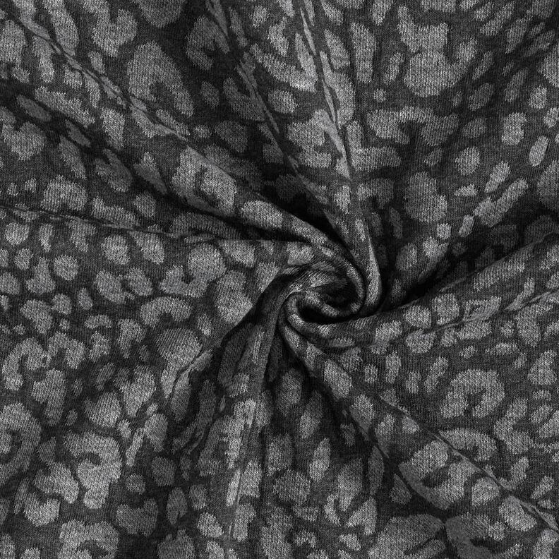 jacquard knit leopard – light grey/dark grey,  image number 4
