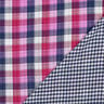 Double Gauze/Muslin checked Doubleface | Poppy Fabrics – lilac/navy blue,  thumbnail number 4
