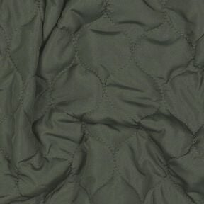 Quilted Fabric Circle Print | Poppy Fabrics – dark pine, 