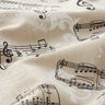 Decor Fabric Half Panama musical – black/natural,  thumbnail number 2