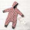 Cotton Flannel Dog Heads | by Poppy – dusky pink,  thumbnail number 9