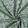 Cotton Jersey Paisley – reed/white,  thumbnail number 3