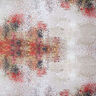 GOTS Cotton Jersey scattered mosaic | TCC x LOOKS by Wolfgang Joop – red/dark beige,  thumbnail number 1