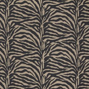 Upholstery Fabric Jacquard Zebra – khaki/black, 