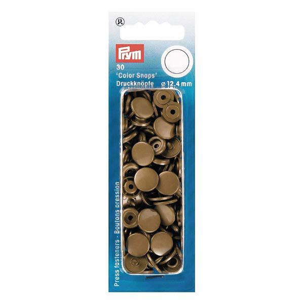 Colour Snaps Press Fasteners 9 – antique gold | Prym,  image number 1
