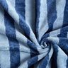 Towelling Fabric Bamboo Block Stripes – light blue/navy blue,  thumbnail number 4