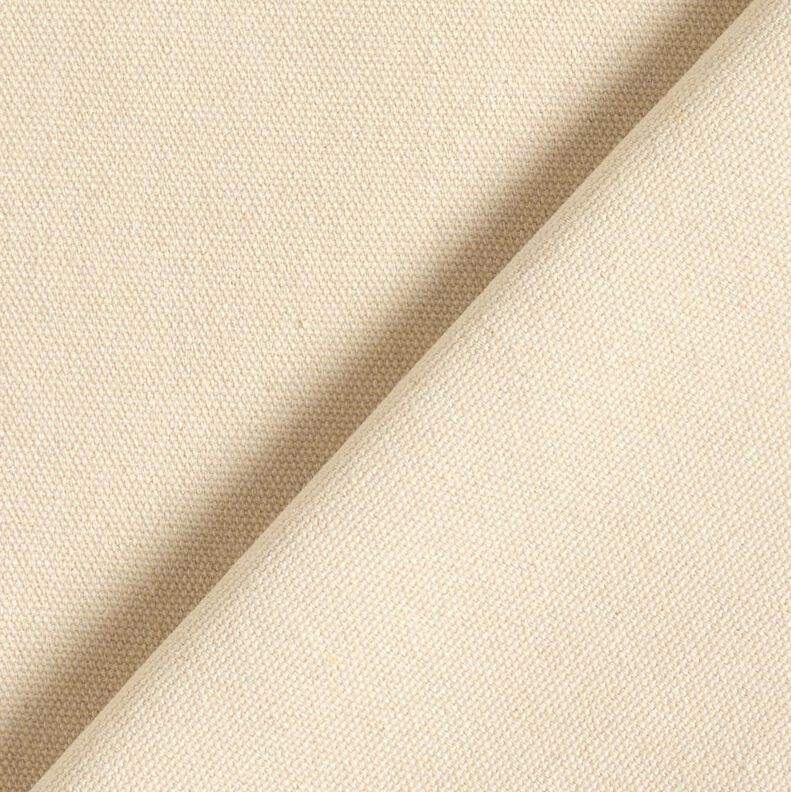 Decor Fabric Canvas waxed – light beige,  image number 3