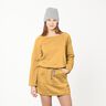 Brushed Sweatshirt Fabric – gold,  thumbnail number 7