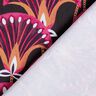 Decor Fabric Canvas Floral Fans – black/pink,  thumbnail number 4