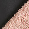 Seconds Plain Imitation Leather with Faux Fur Reverse – black/light dusky pink,  thumbnail number 1
