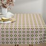 Decor Fabric Canvas Embroidery look – pine/light dusky pink,  thumbnail number 7