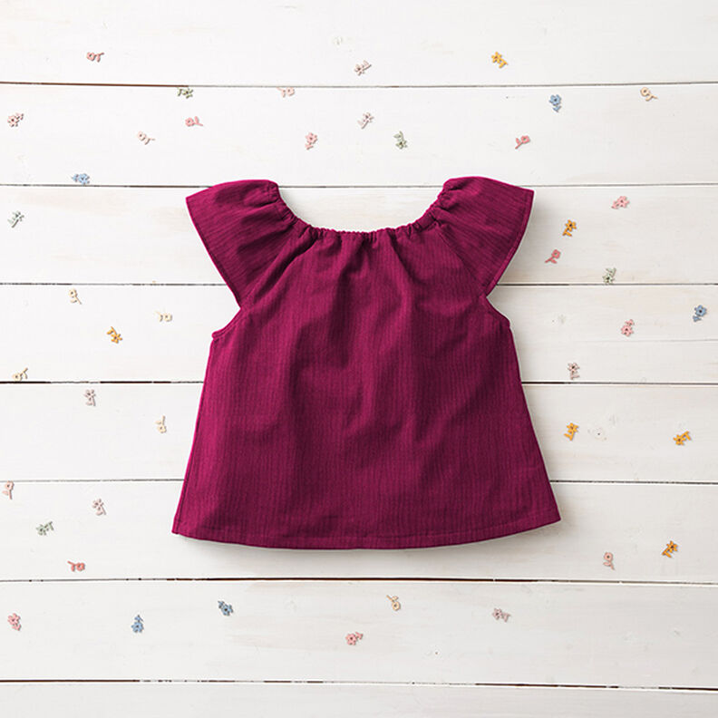 Double Gauze/Muslin – burgundy, image number 8