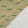 Cotton Jersey Lion | Poppy Fabrics – pistachio/fawn,  thumbnail number 4