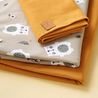Jersey Bear Fabric Pack – sand, 