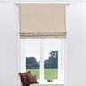 Decorative fabric, canvas wide stripes, recycled – dark beige,  thumbnail number 6