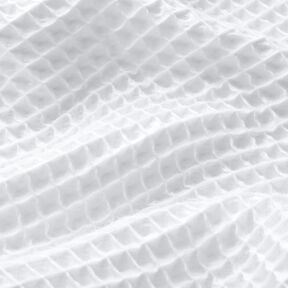 Waffle Piqué large honeycombs – white, 