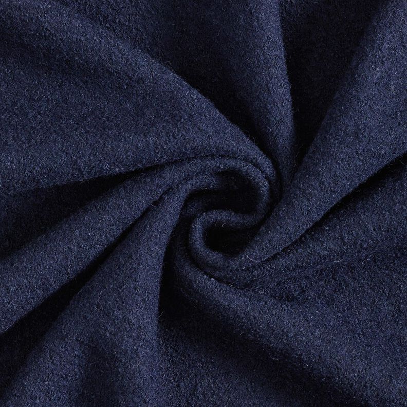 Lightweight viscose and wool blend knitted fabric – midnight blue,  image number 1
