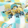 Cotton Poplin Minions Licensed Fabric | Universal Studios – white/light turquoise,  thumbnail number 2