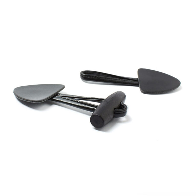 Duffle Coat Fastener Leather,  image number 2