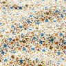 Cotton Cretonne scattered flowers – light beige/light brown,  thumbnail number 2