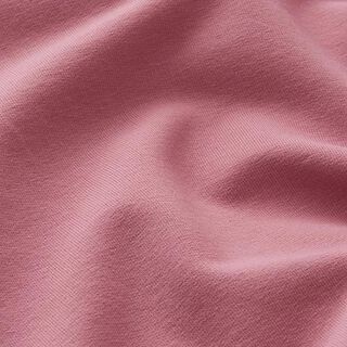Light Cotton Sweatshirt Fabric Plain – dark dusky pink, 