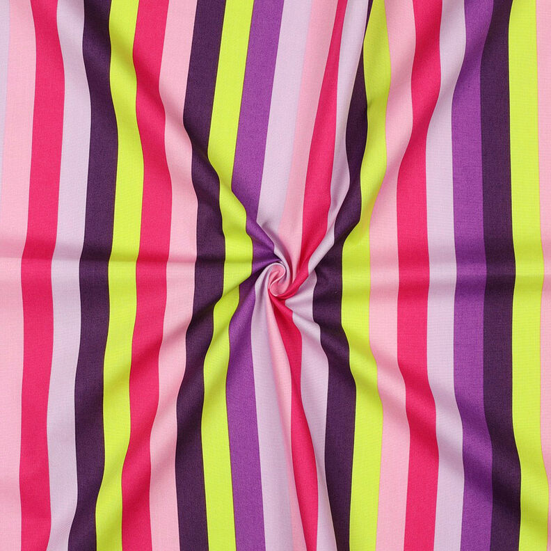 Cotton Poplin Summer Stripe | Nerida Hansen – lilac,  image number 3