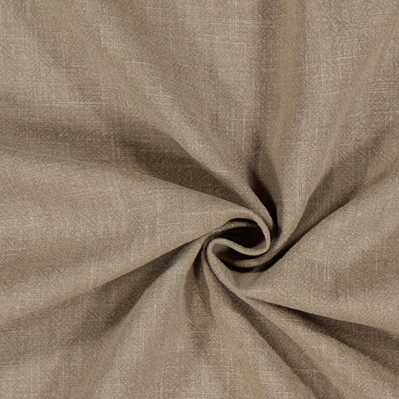 Linen fabric ramie mix stonewashed, heavy quality – olive,  image number 1