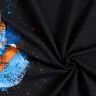 Cotton Jersey Panel Guitar | Glitzerpüppi – black/orange,  thumbnail number 3