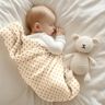 GOTS Double Gauze/Muslin Boho diamond pattern  | Poppy Fabrics – cream/cinnamon,  thumbnail number 5