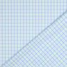 Seersucker Cotton Blend Check – light blue/neon green,  thumbnail number 4