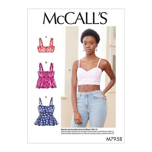 Top, McCall‘s 7958 | 32-48,  image number 1