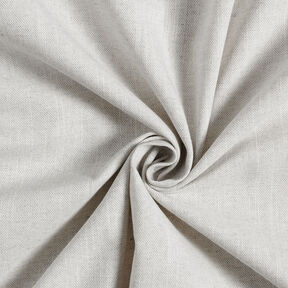 Decor Fabric Half Panama Subtle Texture – silver grey/light beige, 