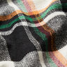colourful checked coat fabric – black/white,  thumbnail number 2
